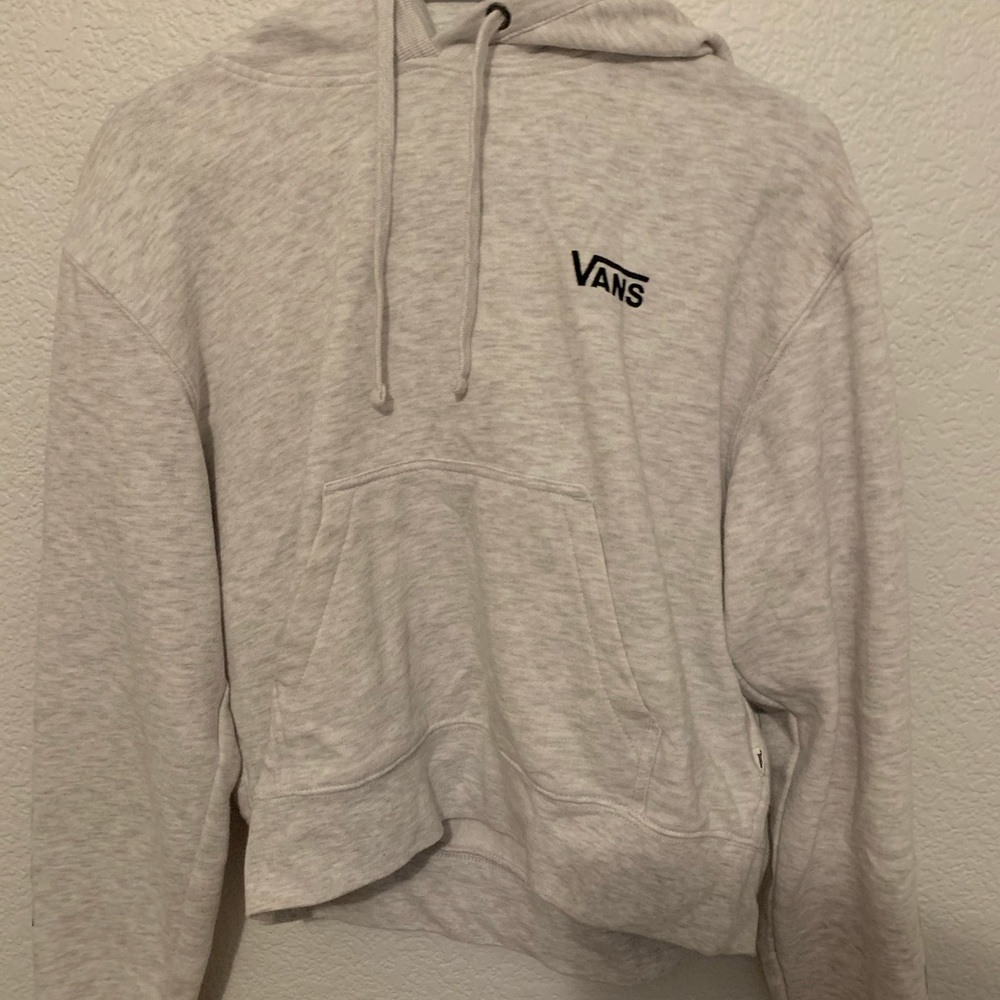 Vans gray sweatshirt
